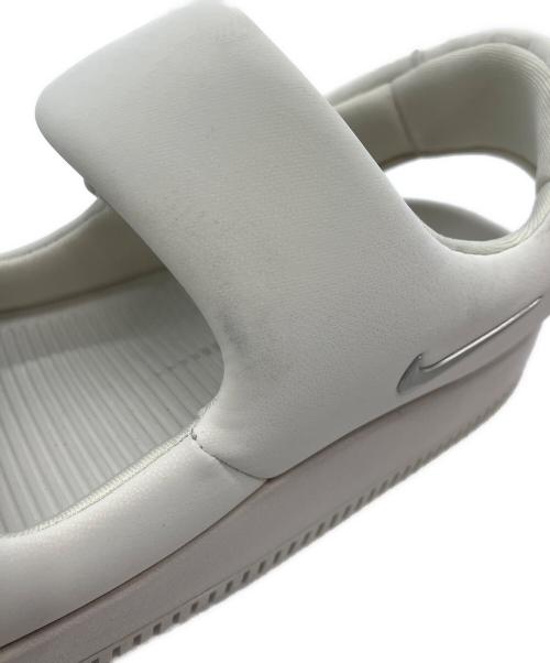 NIKE（ナイキ）NIKE (ナイキ) NIKE CALM SANDAL ホワイト サイズ:US6 UK3.5 EUR36.5 cm23 BR35 CN230の古着・服飾アイテム