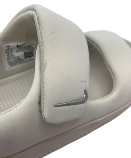 NIKE（ナイキ）NIKE (ナイキ) NIKE CALM SANDAL ホワイト サイズ:US6 UK3.5 EUR36.5 cm23 BR35 CN230の古着・服飾アイテム