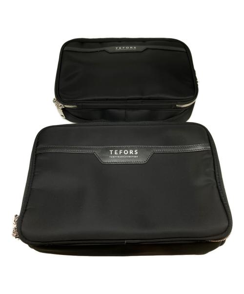 TEFORS（テフォルス）TEFORS (テフォルス) 圧縮パッキングキューブ・カメラキューブセット ブラックの古着・服飾アイテム