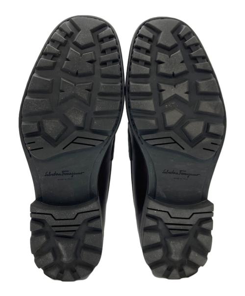 Salvatore Ferragamo（サルヴァトーレ フェラガモ）Salvatore Ferragamo (サルヴァトーレ フェラガモ) DAVID ガンチーニビットローファー ブラウン サイズ:5の古着・服飾アイテム