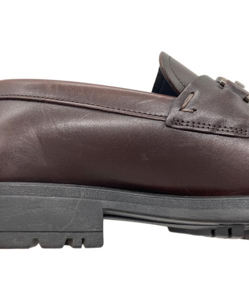 Salvatore Ferragamo（サルヴァトーレ フェラガモ）Salvatore Ferragamo (サルヴァトーレ フェラガモ) DAVID ガンチーニビットローファー ブラウン サイズ:5の古着・服飾アイテム