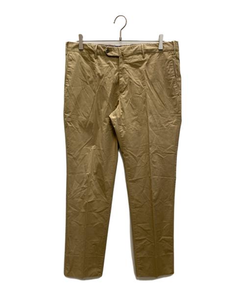 PT01（ピーティーゼロウーノ）PT01 (ピーティーゼロウーノ) SUPER SLIM FIT ベージュ サイズ:SIZE 52の古着・服飾アイテム