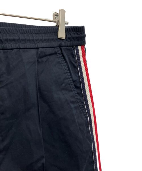 MONCLER（モンクレール）MONCLER (モンクレール) サイドラインパンツ ネイビー サイズ:48の古着・服飾アイテム