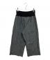 BEARDSLEY (ビアズリー) 綿ワッシャーウエストリブパンツ グレー：7000円