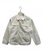 Whim Gazetteウィムガゼット）の古着「ミリタリージャケット」｜オフホワイト