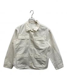 Whim Gazette（ウィムガゼット）の古着「ミリタリージャケット」｜オフホワイト