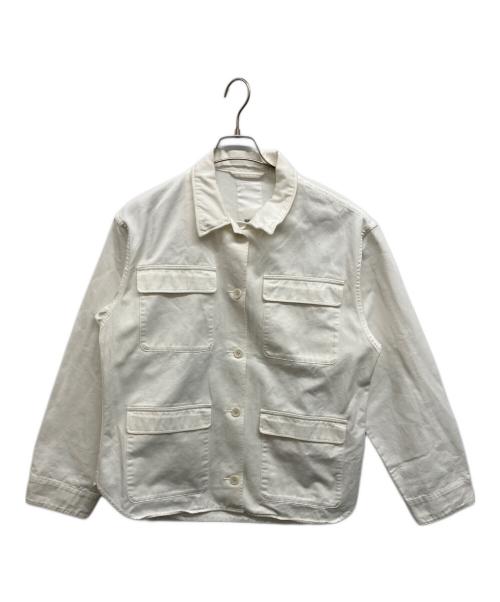 Whim Gazette（ウィムガゼット）Whim Gazette (ウィムガゼット) ミリタリージャケット オフホワイト サイズ:Mの古着・服飾アイテム