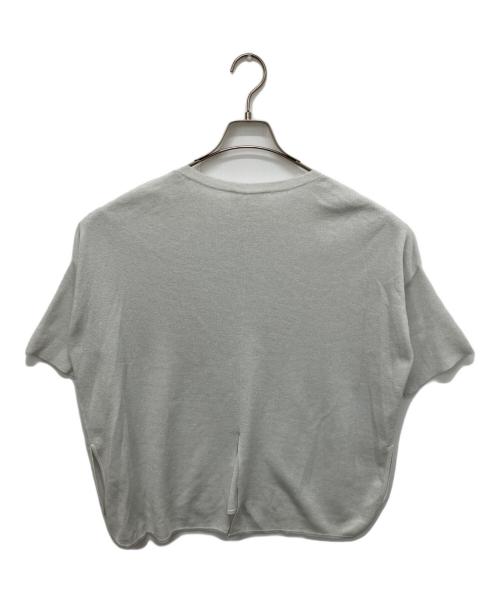 BEARDSLEY（ビアズリー）BEARDSLEY (ビアズリー) 半袖サラッとプルオーバー シルバー サイズ:Freeの古着・服飾アイテム
