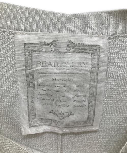 BEARDSLEY（ビアズリー）BEARDSLEY (ビアズリー) 半袖サラッとプルオーバー シルバー サイズ:Freeの古着・服飾アイテム