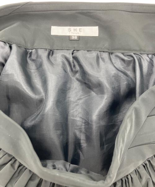 SHE TOKYO（シートーキョー）SHE Tokyo (シートーキョー) Audrey ブラック サイズ:38の古着・服飾アイテム