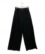 GOOD GRIEF!×L'appartementグッドグリーフ×アパルトモン）の古着「Carpenter Wide Pants」｜ブラック