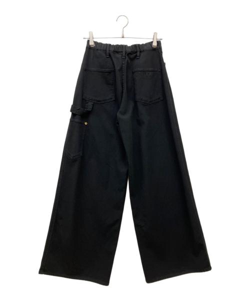 GOOD GRIEF!（グッドグリーフ）GOOD GRIEF! (グッドグリーフ) L'appartement (アパルトモン) Carpenter Wide Pants ブラック サイズ:Sの古着・服飾アイテム