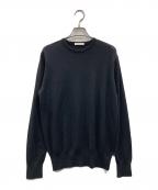 EVERYDAY I LIKE.エヴリデイ アイ ライク）の古着「cariaggi sheerニット」｜ブラック