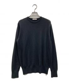 EVERYDAY I LIKE.（エヴリデイ アイ ライク）の古着「cariaggi sheerニット」｜ブラック