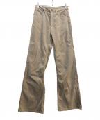 DEUXIEME CLASSEドゥーズィエム クラス）の古着「Candid パンツ」｜ベージュ