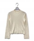 MUSE de Deuxieme Classeミューズ ドゥーズィエム クラス）の古着「BOND リブ プルオーバー」｜アイボリー