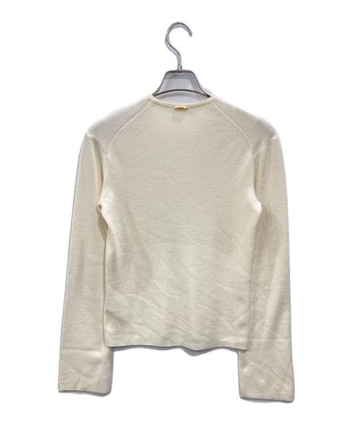 MUSE de Deuxieme Classe（ミューズ ドゥーズィエム クラス）MUSE de Deuxieme Classe (ミューズ ドゥーズィエム クラス) BOND リブ プルオーバー アイボリー サイズ:Freeの古着・服飾アイテム