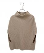 MUSE de Deuxieme Classeミューズ ドゥーズィエム クラス）の古着「LEWES アゼ PONCHO」｜ベージュ