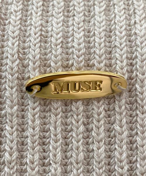 MUSE de Deuxieme Classe（ミューズ ドゥーズィエム クラス）MUSE de Deuxieme Classe (ミューズ ドゥーズィエム クラス) LEWES アゼ PONCHO ベージュ サイズ:Freeの古着・服飾アイテム