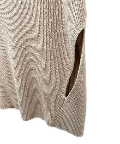 MUSE de Deuxieme Classe（ミューズ ドゥーズィエム クラス）MUSE de Deuxieme Classe (ミューズ ドゥーズィエム クラス) LEWES アゼ PONCHO ベージュ サイズ:Freeの古着・服飾アイテム