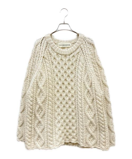 THE SHINZONE（ザ シンゾーン）THE SHINZONE (ザ シンゾーン) ARAN KNIT アイボリー サイズ:Fの古着・服飾アイテム