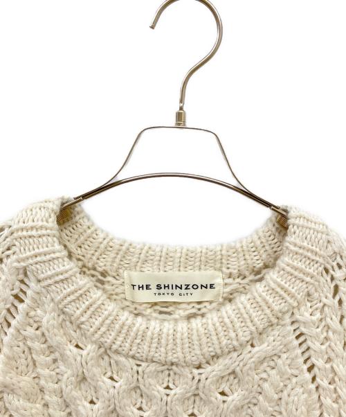 THE SHINZONE（ザ シンゾーン）THE SHINZONE (ザ シンゾーン) ARAN KNIT アイボリー サイズ:Fの古着・服飾アイテム