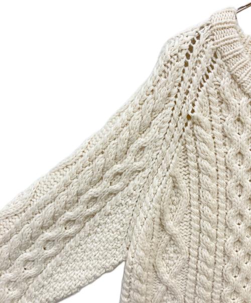 THE SHINZONE（ザ シンゾーン）THE SHINZONE (ザ シンゾーン) ARAN KNIT アイボリー サイズ:Fの古着・服飾アイテム