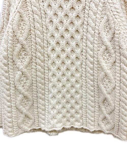 THE SHINZONE（ザ シンゾーン）THE SHINZONE (ザ シンゾーン) ARAN KNIT アイボリー サイズ:Fの古着・服飾アイテム