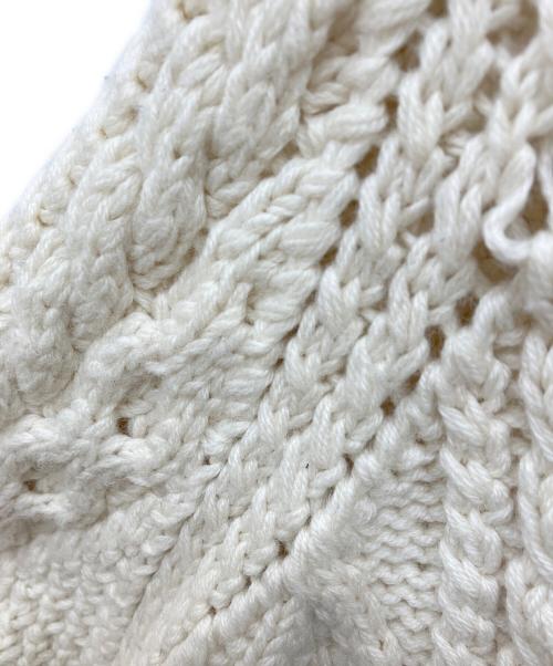 THE SHINZONE（ザ シンゾーン）THE SHINZONE (ザ シンゾーン) ARAN KNIT アイボリー サイズ:Fの古着・服飾アイテム