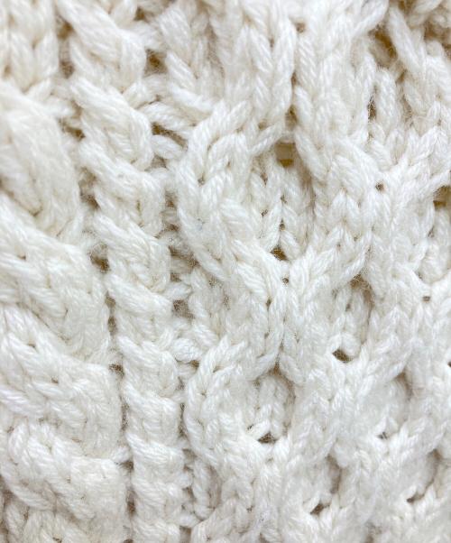 THE SHINZONE（ザ シンゾーン）THE SHINZONE (ザ シンゾーン) ARAN KNIT アイボリー サイズ:Fの古着・服飾アイテム