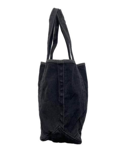 JAMES PERSE（ジェームスパース）JAMES PERSE (ジェームスパース) コットンリネンキャンバストートバッグ ブラックの古着・服飾アイテム