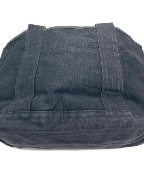 JAMES PERSE（ジェームスパース）JAMES PERSE (ジェームスパース) コットンリネンキャンバストートバッグ ブラックの古着・服飾アイテム