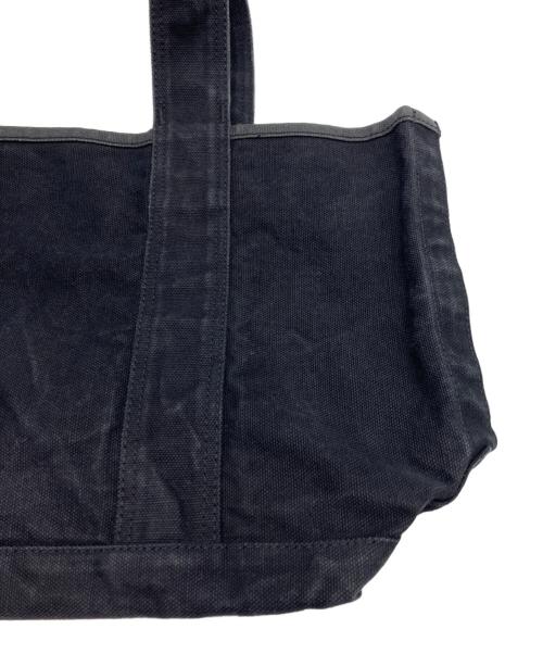 JAMES PERSE（ジェームスパース）JAMES PERSE (ジェームスパース) コットンリネンキャンバストートバッグ ブラックの古着・服飾アイテム