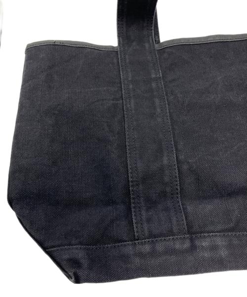 JAMES PERSE（ジェームスパース）JAMES PERSE (ジェームスパース) コットンリネンキャンバストートバッグ ブラックの古着・服飾アイテム