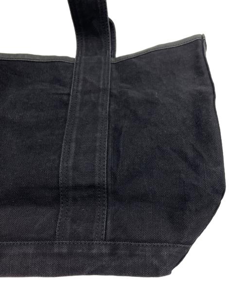 JAMES PERSE（ジェームスパース）JAMES PERSE (ジェームスパース) コットンリネンキャンバストートバッグ ブラックの古着・服飾アイテム