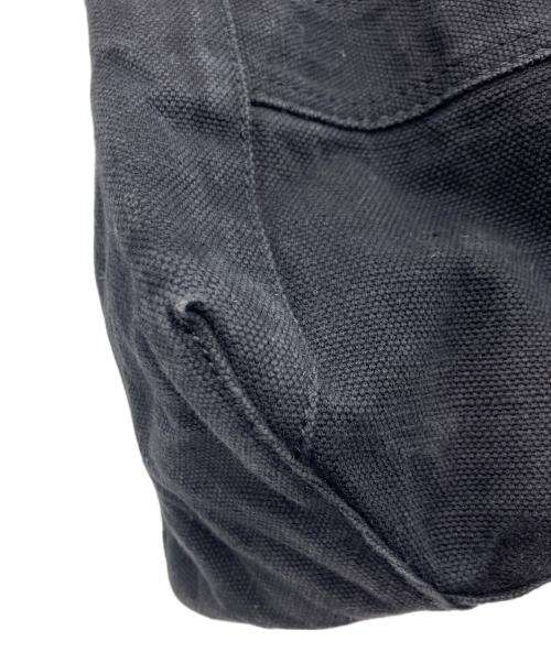 JAMES PERSE（ジェームスパース）JAMES PERSE (ジェームスパース) コットンリネンキャンバストートバッグ ブラックの古着・服飾アイテム