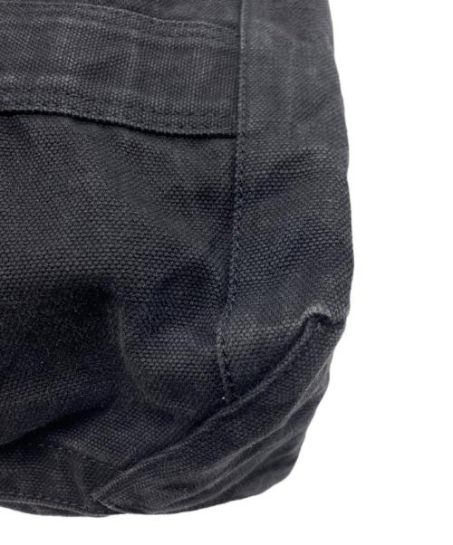 JAMES PERSE（ジェームスパース）JAMES PERSE (ジェームスパース) コットンリネンキャンバストートバッグ ブラックの古着・服飾アイテム