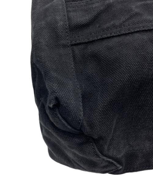 JAMES PERSE（ジェームスパース）JAMES PERSE (ジェームスパース) コットンリネンキャンバストートバッグ ブラックの古着・服飾アイテム