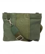 mint×Midori Araiミント×）の古着「Military Fabric  Sacoche Bag」｜カーキ