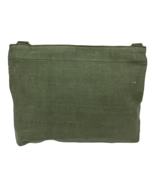 mint（ミント）MINT (ミント) Midori Arai Military Fabric  Sacoche Bag カーキの古着・服飾アイテム