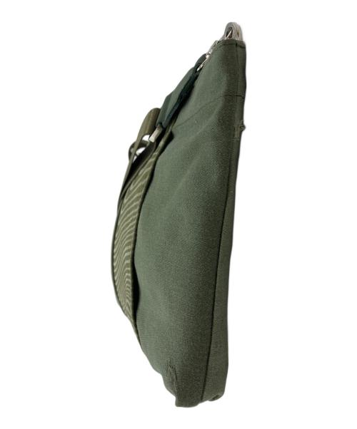 mint（ミント）MINT (ミント) Midori Arai Military Fabric  Sacoche Bag カーキの古着・服飾アイテム