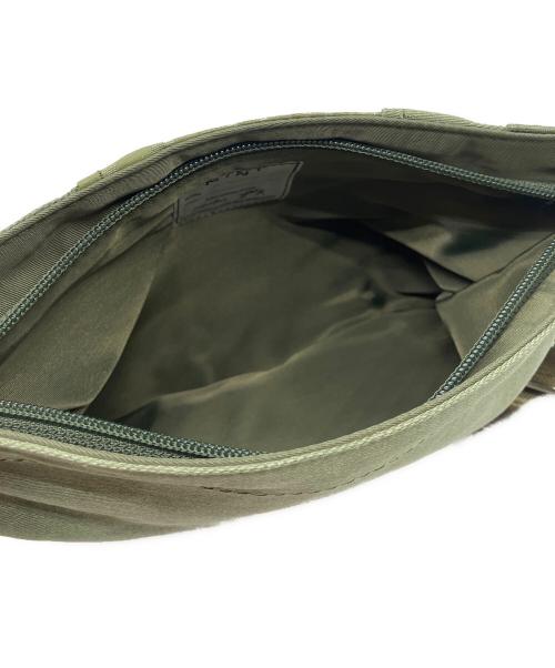 mint（ミント）MINT (ミント) Midori Arai Military Fabric  Sacoche Bag カーキの古着・服飾アイテム