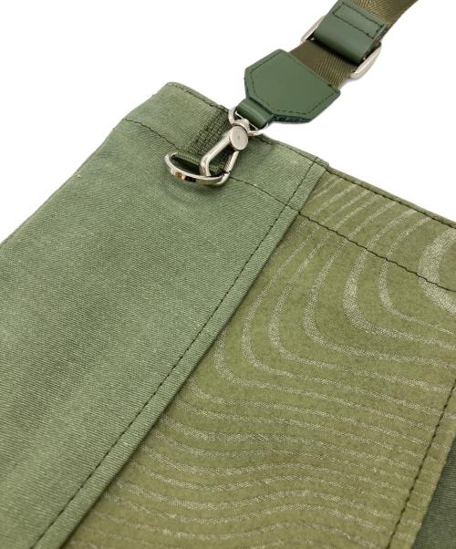 mint（ミント）MINT (ミント) Midori Arai Military Fabric  Sacoche Bag カーキの古着・服飾アイテム