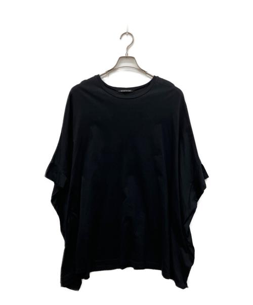 mizuiro-ind（ミズイロインド）mizuiro-ind (ミズイロインド) ワイドカットソー ブラック サイズ:Freeの古着・服飾アイテム
