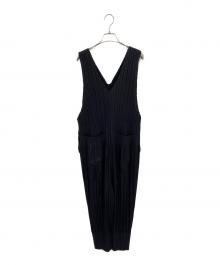 PLEATS PLEASE（プリーツプリーズ）の古着「FLUFFY BASICS JUMPSUIT」｜ブラック
