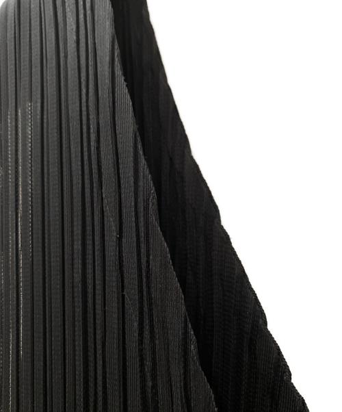 PLEATS PLEASE（プリーツプリーズ）PLEATS PLEASE (プリーツプリーズ) FLUFFY BASICS JUMPSUIT ブラック サイズ:2の古着・服飾アイテム