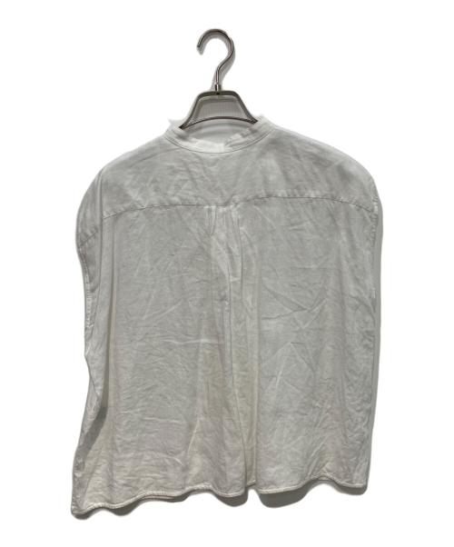 ticca（ティッカ）TICCA (ティッカ) 2WAYリネンフレンチシャツ ホワイト サイズ:Freeの古着・服飾アイテム