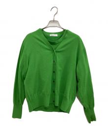 kurashi&trips publishing（クラシアンドトリップス パブリッシング）の古着「アンサンブルカーディガン」｜グリーン