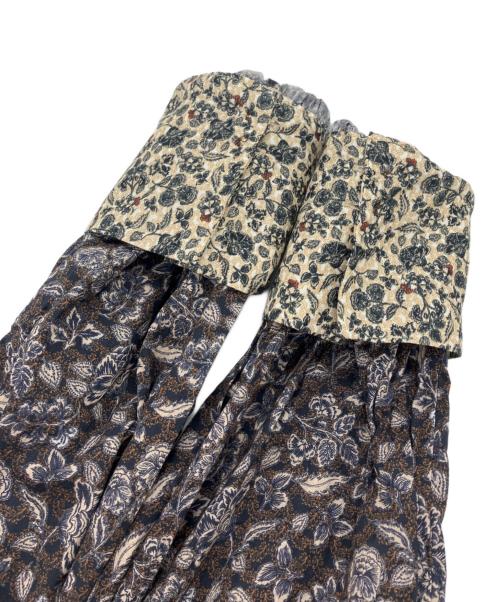 kurashi&trips publishing（クラシアンドトリップス パブリッシング）kurashi&trips publishing (クラシアンドトリップス パブリッシング) 大人のための柄ワンピース ブラウン サイズ:Freeの古着・服飾アイテム