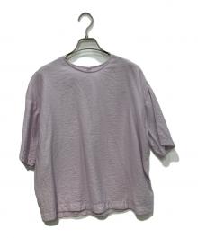 kurashi&trips publishing（クラシアンドトリップス パブリッシング）の古着「きれい色のTシャツブラウス」｜ラベンダー